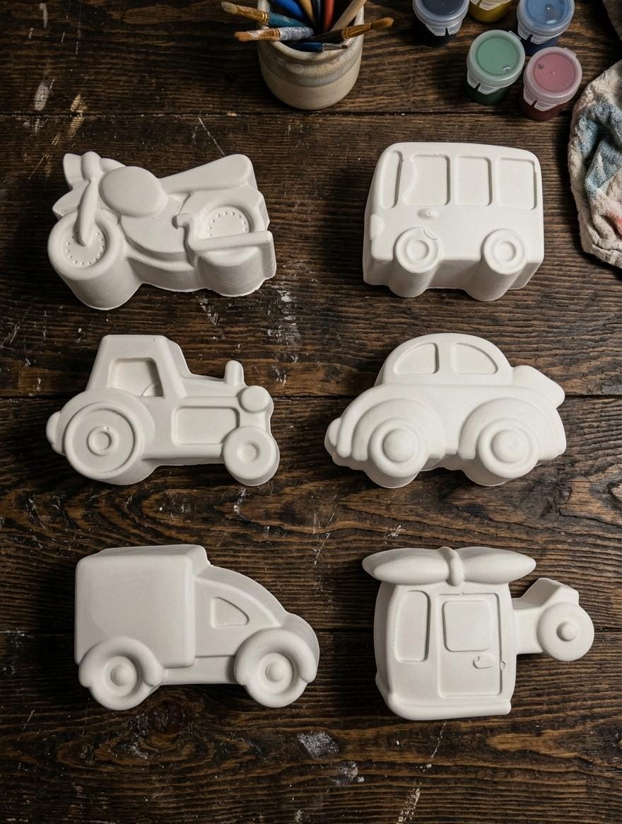 DIY Paint-Your-Own Vehicle Set