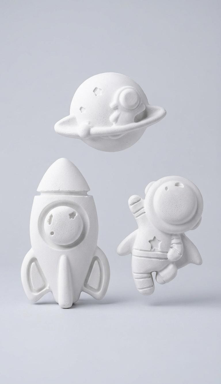 DIY Paint-Your-Own Space Set