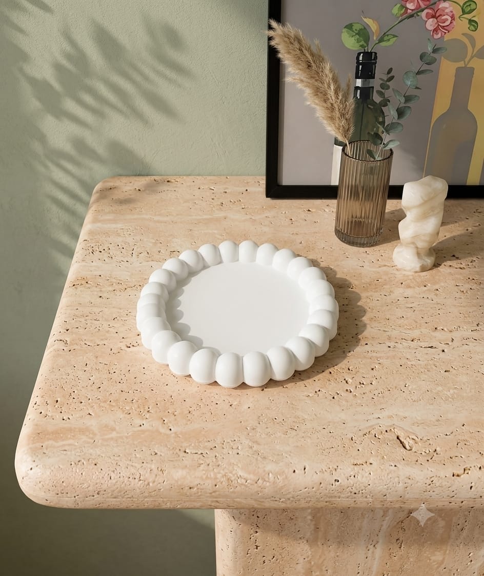 Round Bobble Trinket Tray