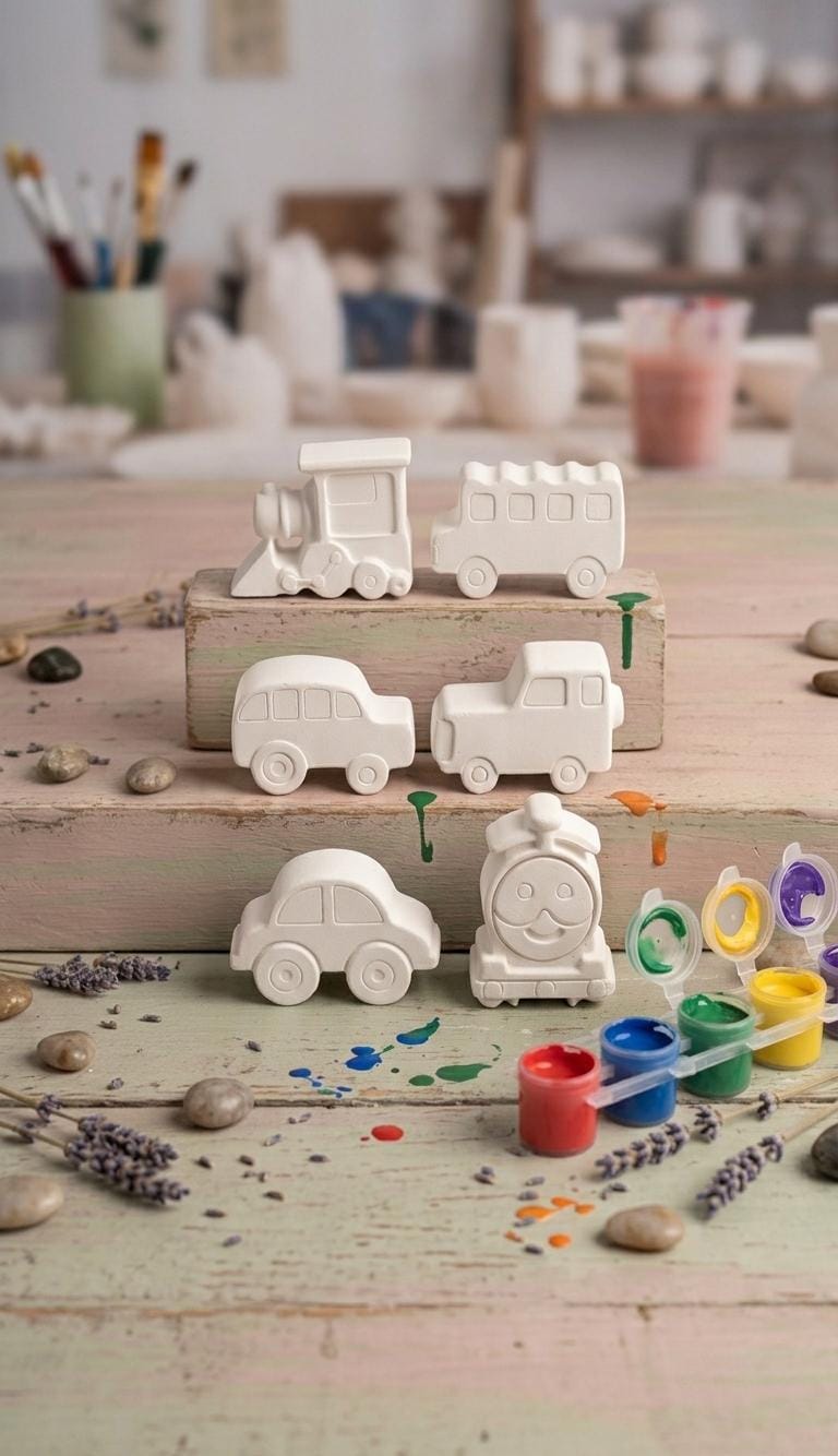 DIY Paint-Your-Own Vehicle Set